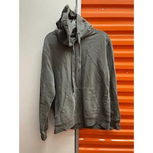 Buck Mason - Gray Cotton Hoodie / M
